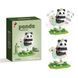 Конструктор з мікроблоків Panda 66551 панда на гойбалці 1000 блоків фото 2