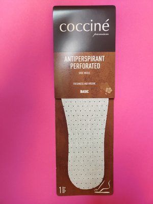 Антибактеріальні устілки Coccine 665/17 Antiperspirant Perforated фото