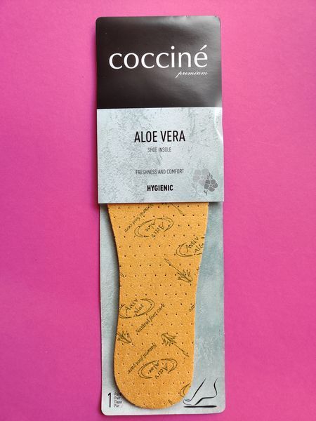 Парфумовані устілки Coccine 665/11 Aloe Vera на латексі антибактеріальні фото