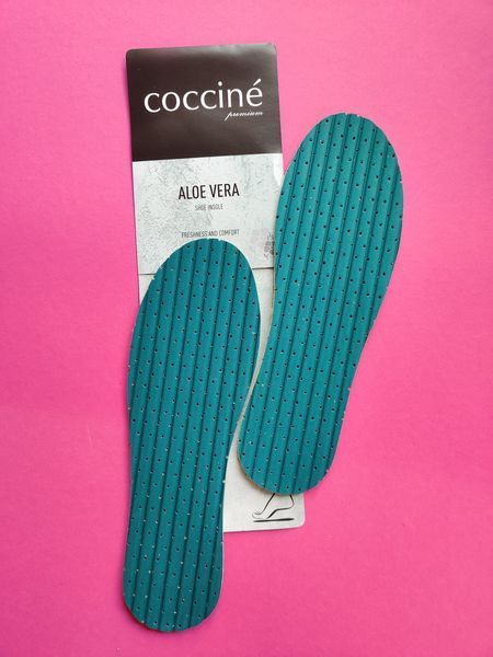 Парфумовані устілки Coccine 665/11 Aloe Vera на латексі антибактеріальні фото