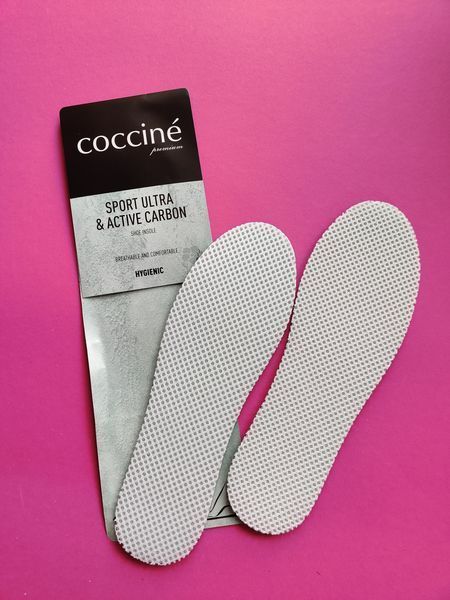 Спортивні устілки з активованим вугіллям Coccine 665/74 Sport Ultra Active Carbon антибактеріальні фото