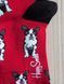 Шкарпетки чоловічі Happy Socks червоні Песики демісезонні фото 3