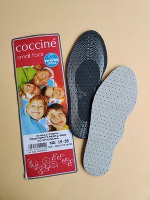 Дитячі антибактеріальні устілки Coccine Antiperspirant Perforated Mala Stopa 665/17/19&ndash;35/99 фото
