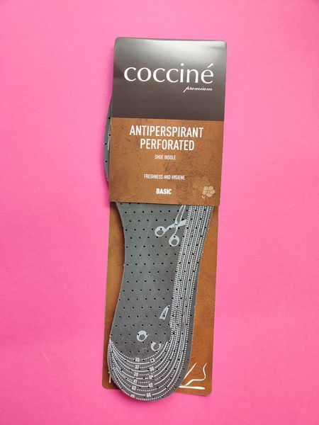 Устілки під вирізання Coccine 665/17/99 Antiperspirant Perforated антибактеріальні фото