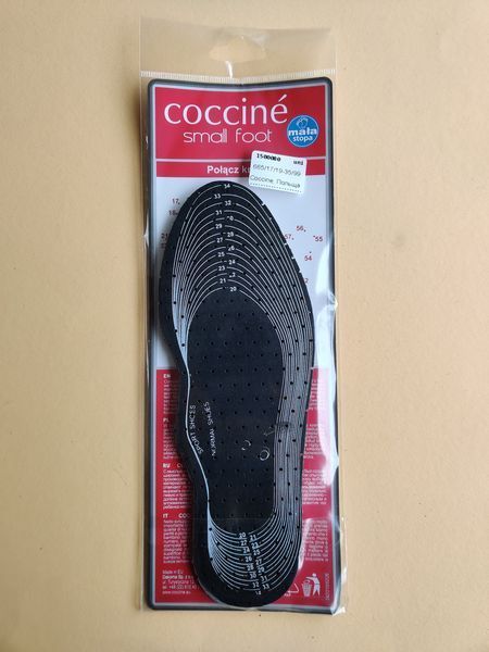 Дитячі антибактеріальні устілки Coccine Antiperspirant Perforated Mala Stopa 665/17/19&ndash;35/99 фото