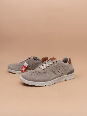 Чоловічі кросівки Rieker 16415/42 сірі натуральна замша фото