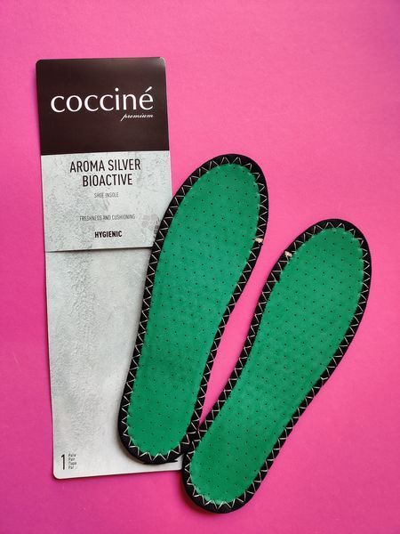 Антибактеріальні устілки з іонами срібла Coccine 665/10 Aroma Silver Bioactive фото