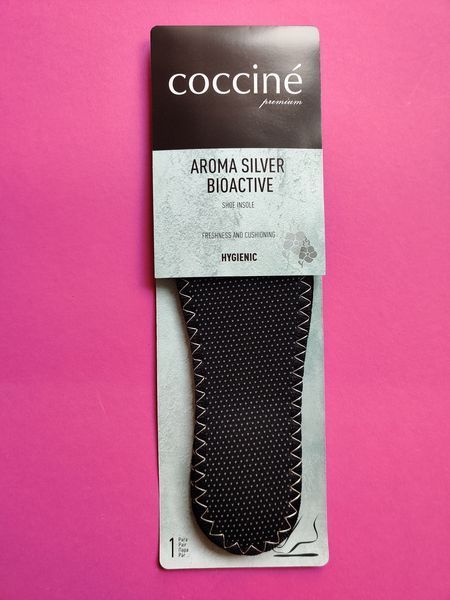 Антибактеріальні устілки з іонами срібла Coccine 665/10 Aroma Silver Bioactive фото