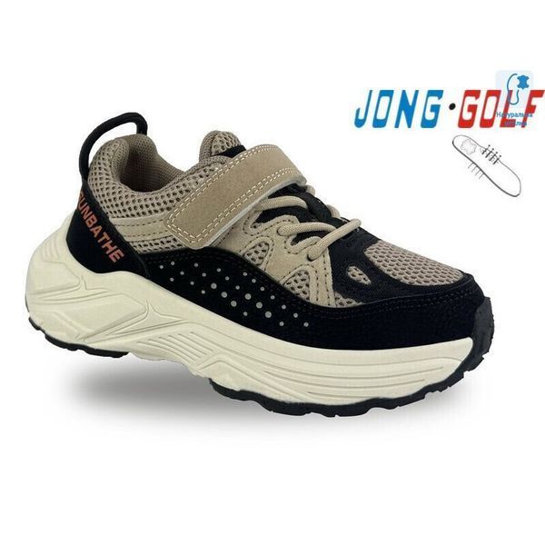 Кросівки для хлопчика Jong Golf B11539-3 бежеві сітка 27-32 фото