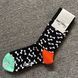 Шкарпетки жіночі Happy Socks чорні Кісточки демісезонні фото 1