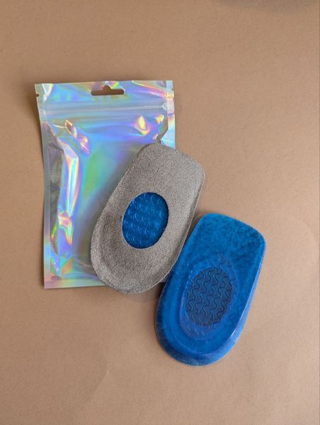 Підп'яточник для взуття Viks Velour+Gel велюровий сірий S фото