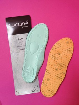Парфумовані устілки з алое Coccine Daily 665/71 антибактеріальні фото