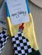 Шкарпетки жіночі Happy Socks чорно-білі Пензлик демісезонні фото 3