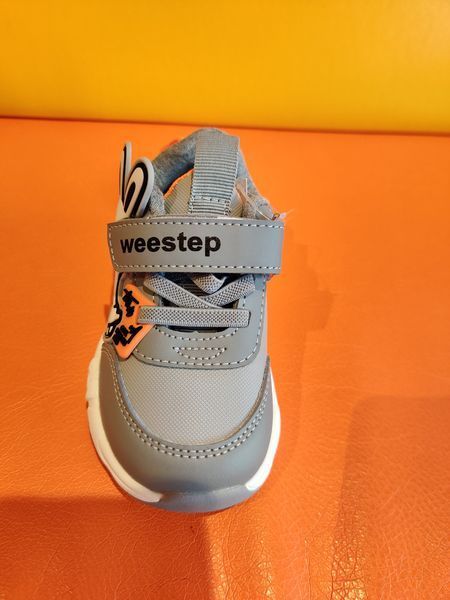 Кросівки для хлопчика Weestep 3060707 світло-сірі демісезонні фото
