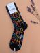 Шкарпетки чоловічі Happy Socks чорні Геометричні фігури демісезонні фото 1