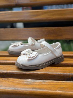 Туфлі для дівчинки Kimboo B670-3M бежеві 28-35 фото