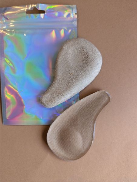 Підп'яточник для корекції кута стопи Viks Velour+Gel Крапля гелевий бежевий фото