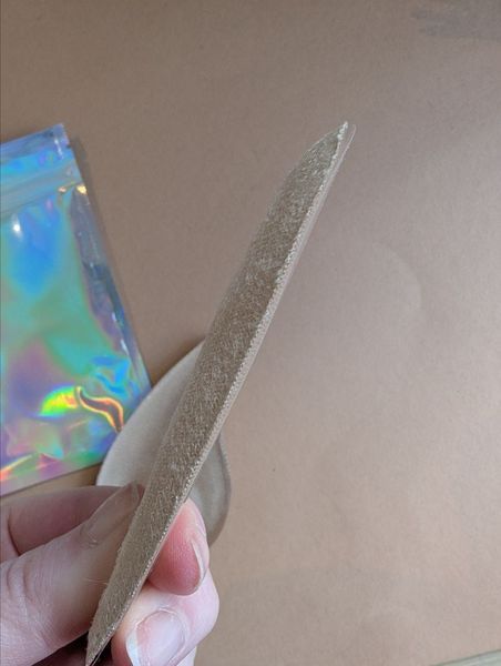 Підп'яточник для корекції кута стопи Viks Velour+Gel Крапля гелевий бежевий фото