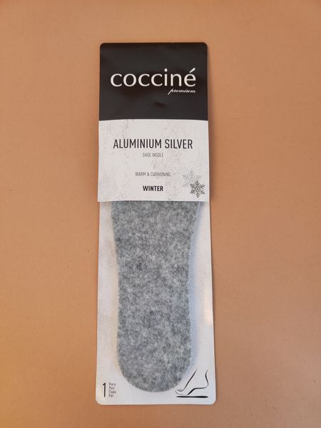 Фетрові устілки Coccine Aluminium Silver 665/46 фото