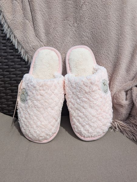 Тапочки жіночі кімнатні закриті Mashi Maro ZS-3031 рожеві фото