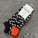 Шкарпетки короткі жіночі Happy Socks чорні Кісточки демісезонні фото 3