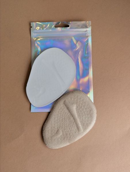 Утримувач стопи для взуття Viks Anatomic Velour+Gel Stopper гелевий бежевий фото