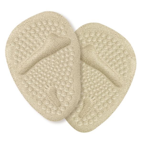 Утримувач стопи для взуття Viks Anatomic Velour+Gel Stopper гелевий бежевий фото