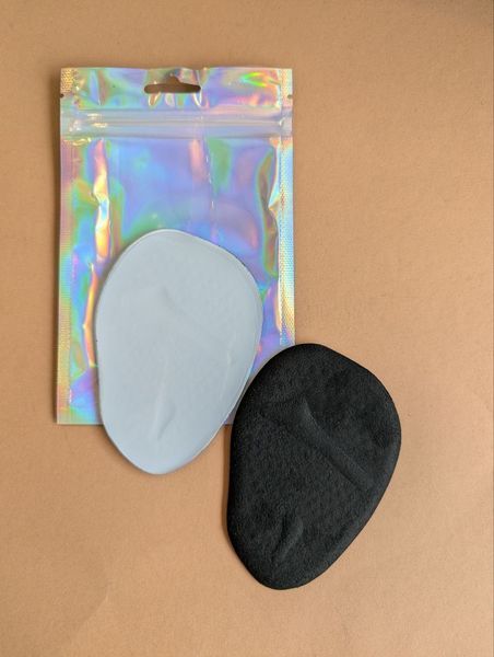 Утримувач стопи для взуття Viks Anatomic Velour+Gel Stopper гелевий чорний фото