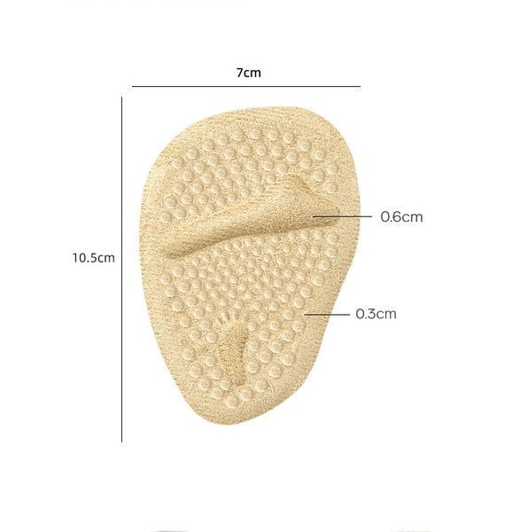Утримувач стопи для взуття Viks Anatomic Velour+Gel Stopper гелевий чорний фото