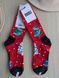 Святкові жіночі шкарпетки Happy Socks червоні Ялинка демісезонні фото 2