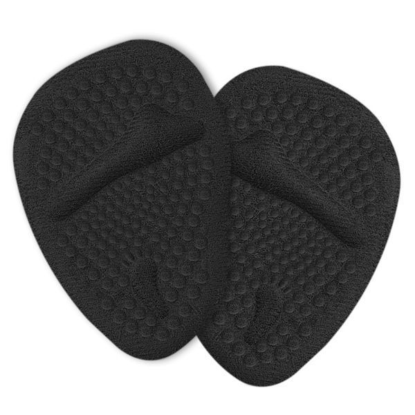 Утримувач стопи для взуття Viks Anatomic Velour+Gel Stopper гелевий чорний фото