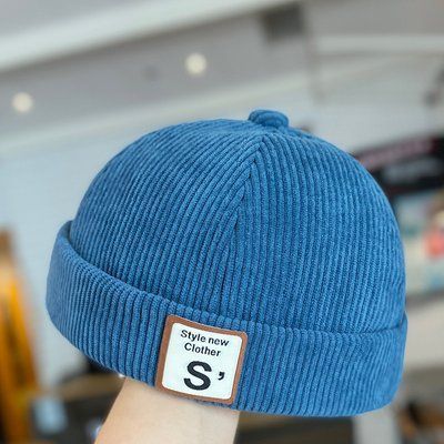 Дитяча бейсболка докер демісезонна Fashion синя 48-50 фото