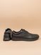 Чоловічі кросівки з перфорацією Clubshoes STNn чорні натуральна шкіра фото 3