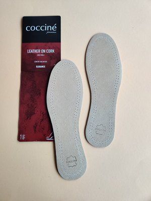 Шкіряні устілки Coccine Leather on Cork 665/53 фото
