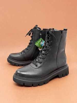 Черевики жіночі Remonte D1W76/00 чорні зимові шкіряні фото