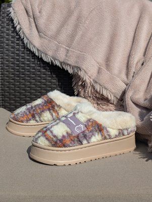 Тапочки жіночі закриті Mashi Maro ZS-3094 бежеві фото