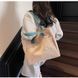 Жіноча текстильна сумка шопер Viks Cat бежева 30х10х40 фото 5