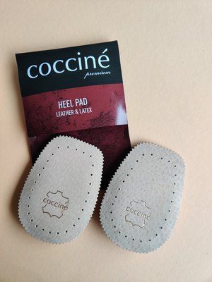 Підп'яточник Coccine 665/94 Heel Pad Leather&Latex шкіряний бежевий фото
