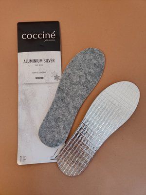 Фетрові устілки Coccine Aluminium Silver 665/46 фото