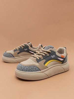 Жіночі кросівки Fashion K1225 бежеві/сірі екошкіра фото
