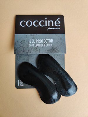 П&rsquo;яткоутримувач Coccine 665/90/02 Heel Protector Goat leather&latex шкіряний чорний фото