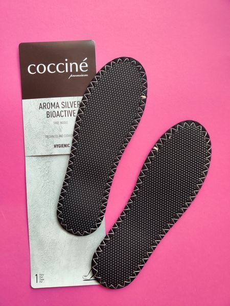 Антибактеріальні устілки з іонами срібла Coccine 665/10 Aroma Silver Bioactive фото