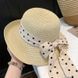 Жіночий солом'яний капелюх Fashion Горох бежевий 55-59 фото 2