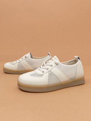 Жіночі кеди Leathershoes 6657 молочні натуральна шкіра фото
