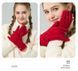 Рукавички жіночі зимові Fashion бежеві сенсорні фото 4