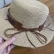 Жіночий солом'яний капелюх Fashion Монети бежевий 55-59 фото 4