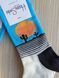 Шкарпетки жіночі Happy Socks біло-блакитні Мексика демісезонні фото 2