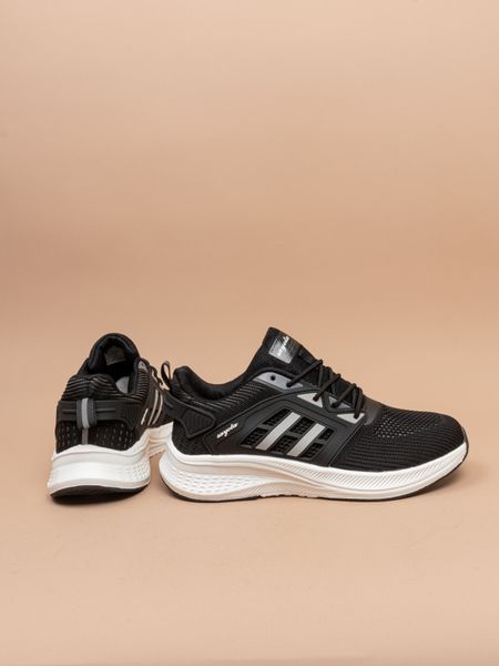 Чоловічі кросівки Sayota S637-2 чорні текстильні фото