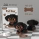 Конструктор з мікроблоків Pet day K210 Такса 210 блоків фото 1