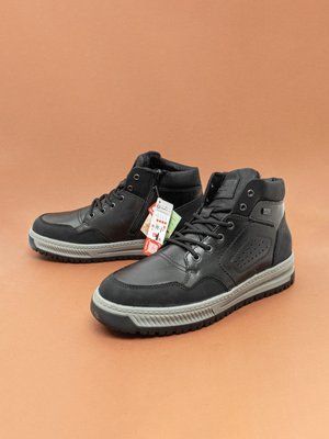 Черевики чоловічі Rieker 38544/00 чорні зимові з мембраною R-TEX фото